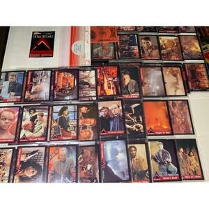1990 Topps Total Recall Complete 110 Card Set Plus Stickers